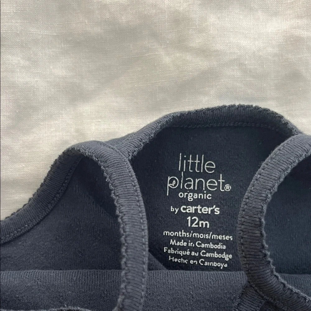 Little Planet by Carter’s Classic Navy Kids One Piece